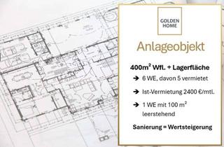 Anlageobjekt in 45701 Herten, MFH 6 WE | 2.400€ IST + Leerstand | Hof/Lager für Handwerker