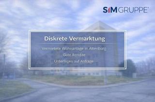 Anlageobjekt in 04600 Altenburg, Kapitalanlage in Altenburg - 70 Einheiten mit guter Wertsteigerungsperspektive