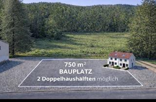 Grundstück zu kaufen in Im Erlengrund, 64686 Lautertal, Baugrundstück 750qm, Doppelhaus möglich, Vorderer Odenwald zu verkaufen