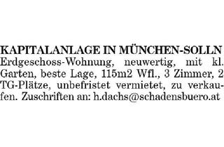 Wohnung kaufen in Tal, 81479 München, Kapitalanlage in München-Solln