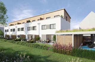 Reihenhaus kaufen in 73087 Bad Boll, Zentral Wohnen - Nachhaltig Leben: Neubau-Reihenhäuser in Bad Boll!