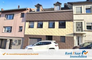 Haus kaufen in 66128 Saarbrücken, Eigenheim selbst gestalten - Reihenmittelhaus mit Potenzial in 66128 Saarbrücken-Gersweiler