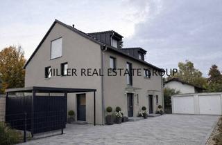 Doppelhaushälfte kaufen in 85051 Ingolstadt, Exklusive Neubau-Doppelhaushälfte in Ingolstadt-Hagau - A+ Energie, Luxus-Ausstattung, Atelier & Traumgarten!