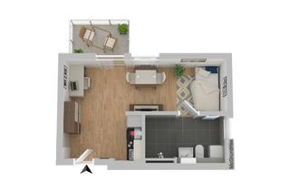 Wohnung kaufen in 92637 Weiden, Möbliertes Apartment - eine sichere Investition direkt neben dem Klinikum!