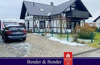 Haus kaufen in 51597 Morsbach, Morsbach / Lichtenberg - Charmantes Fachwerkhaus in schöner Wohnlage in einem Ortsteil von Morsbach!