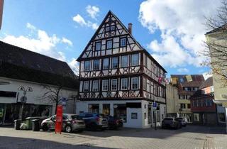 Haus kaufen in 74613 Öhringen, Öhringen - Wunderschön und einmalig: Historisches Wohn- und Geschäftshaus in der Öhringer Innenstadt