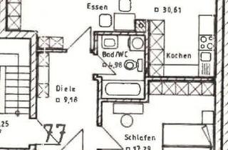 Wohnung kaufen in 86720 Nördlingen, Nördlingen - Attraktive 2,5-Zimmer-Dachgeschosswohnung in stadtnaher Lage von Nördlingen