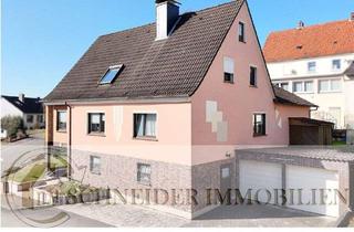 Haus kaufen in Flachsgartenstraße 1, 34289 Zierenberg, Zierenberg - Gepflegtes 1-2 Fam. Haus, neuwertige Heizung, div. Renovierungen, Garten, Doppel-Garage, Terrasse, Balkon, HESSENGELD