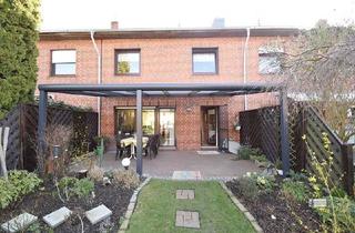 Einfamilienhaus kaufen in 28857 Syke, Syke - Reihenmittelhaus Ideal für Familie mit 2 Kindern + 2 Garagen + Einbauküche + Garten mit Holzhaus