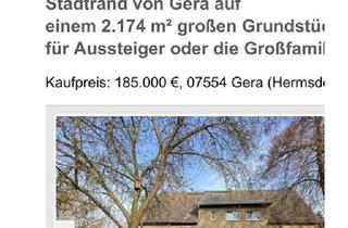 Haus kaufen in 07580 Ronneburg, Ronneburg - Haus zu verkaufen in Gera - Hermsdorf