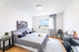 Wohnung kaufen in Seebachmarter, 96103 Hallstadt, PROVISIONSFREI: bezugsfreie renovierte 3-Zimmer-Wohnung mit Garage, Balkon und Domblick