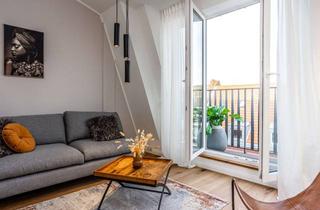 Wohnung kaufen in Wormser Strasse 51, 50677 Altstadt-Süd, Kernsanierte Maisonette Südstadt-Wohnung mit Dachterrasse und Balkon, hohe Decken +provisionsfrei+