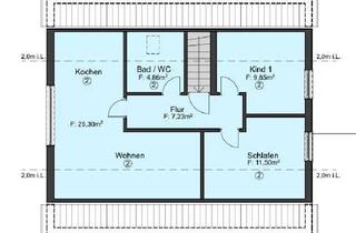 Wohnung kaufen in 72555 Metzingen, 3-Zi DG in Metz-Neuhausen, Garten/Terrasse/Mietkauf optional