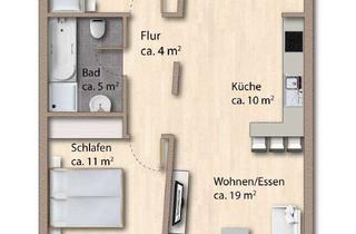 Wohnung mieten in 63128 Dietzenbach, Helle 3-Zimmer-Wohnung inkl. EBK mit sonnigem Balkon in zentraler Lage von Dietzenbach Steinberg