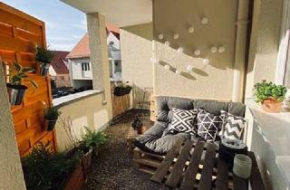 Wohnung mieten in Hauptstraße, 69469 Weinheim, 2-Zimmer Stadtwohnung mit EBK, Balkon und Garage