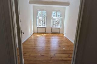 Wohnung mieten in Niederbarnimstraße 10, 10247 Friedrichshain, Wohnen am Boxhagener Platz - 1 Zimmer Altbauwohnung zu vermieten!