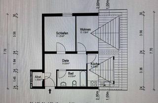 Wohnung mieten in 69469 Weinheim, Charmante 2-ZKB-Wohnung mit Einbauküche in zentraler Lage von Weinheim