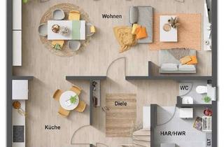 Einfamilienhaus kaufen in 49779 Niederlangen, Ihr Traumhaus für Singles in Niederlangen – Flair 125 mit viel Raum