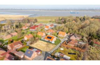 Haus kaufen in 26844 Jemgum, Küstentraum auf einer Ebene: Neuwertiger Bungalow KfW-40+ mit Wärmepumpe