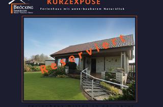 Haus kaufen in Seerose 73, 48691 Vreden, -Reserviert- Ferienhaus mit unverbaubarem Naturblick