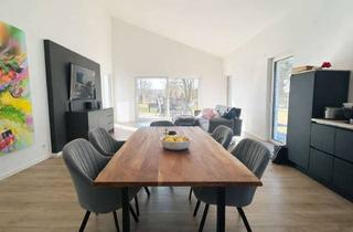 Haus kaufen in 16230 Melchow, Stilvolles Wohnen ohne Barrieren – Holzständerhaus auf großzügigem Grundstück