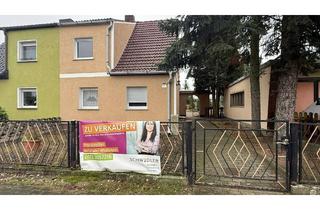 Doppelhaushälfte kaufen in 06888 Abtsdorf, PROVISIONSFREI – Familienfreundliche Doppelhaushälfte mit Garage und großem Grundstück in Abtsdorf