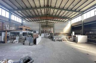 Gewerbeimmobilie kaufen in 68519 Viernheim, Produktionshalle für Betonfertigteile // Loft-Halle für Co-Working Space