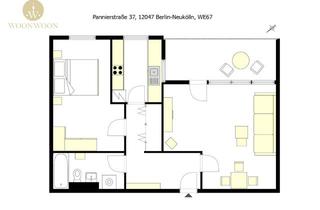 Immobilie mieten in Pannierstraße, 12047 Neukölln, Pannierstraße, Berlin furnished