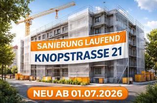 Wohnung mieten in Knobstraße 21, 04159 Möckern, Voll möblierte 1 Zimmer Dachgeschoss Wohnung mit Stellplatz