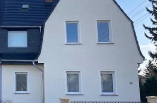 Doppelhaushälfte kaufen in 06712 Zeitz, Günstig ins Eigenheim: Doppelhaushälfte mit Potenzial und großem Grundstück