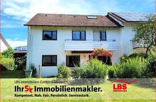 Doppelhaushälfte kaufen in 88630 Pfullendorf, Pfullendorf - Willkommen Zuhause! Schöne Lage, viel Platz, gepflegter Garten und Ausbaupotenzial im Dachgeschoss