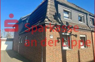 Doppelhaushälfte kaufen in 59368 Werne, Werne - Werne-Evenkamp: gepflegte Zechenhaushälfte mit Anbau, Garage und Garten sucht neuen Familienanschluß