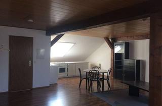 Wohnung mieten in Bahnhofstr. 27, 74858 Aglasterhausen, Aglasterhausen: Charmantes 1 Zimmer DG-Apartment (ca. 50 qm) – nur für einen Single geeignet