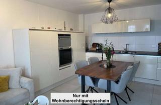 Wohnung mieten in 64839 Münster, Nur mit Wohnberechtigungsschein: 3-Zimmer-Neubauwohnung mit Balkon