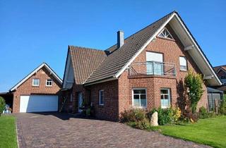 Haus kaufen in 26639 Wiesmoor, WIESMOOR Nähe, top freist. Einfam.Haus mit ca. 175 m² WNfl, 5 Zimmer + Nutzfl. 1.000 m² GrSt. Garage