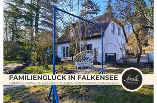 Einfamilienhaus kaufen in 14612 Falkensee, Ideal für Paare & Familien: Einfamilienhaus (1997) mit großem Garten & Raum für Selbstverwirklichung
