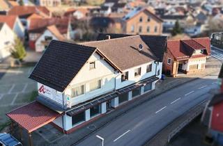 Haus kaufen in 63599 Biebergemünd, Attraktives Investitionsobjekt: Zweifamilienhaus mit Gewerbeeinheit und zweitem Wohnhaus