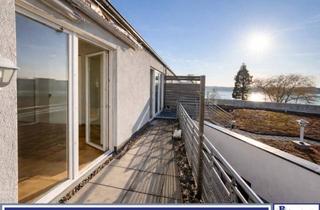 Wohnung kaufen in An der Dahme, 12557 Berlin, Wasserblick: 1,5-Zimmer-DG mit Aufzug und Westterrasse in Köpenick