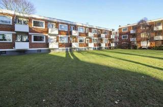 Wohnung kaufen in 22117 Billstedt, Gut geschnittene 1 Zi - Wohnung mit Loggia - Blick auf die Moorweide - Erbpacht - Vermietet