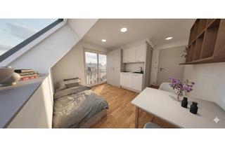 Wohnung kaufen in Grasmeierstraße, 80805 Schwabing-Freimann, Neubau-Studentenappartement im Dachgeschoss zur Kapitalanlage