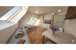Wohnung kaufen in Grasmeierstraße, 80805 Schwabing-Freimann, Attraktives Neubau-Studentenappartement im Dachgeschoss ++ ideal zur Kapitalanlage ++