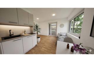 Wohnung kaufen in Grasmeierstraße, 80805 Schwabing-Freimann, Neubau Studentenappartement im Erdgeschoss mit Terrasse und privatem Garten zur Kapitalanlage