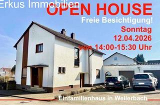 Einfamilienhaus kaufen in 67685 Weilerbach, (FREIE BESICHTIGUNG: am 12.04.2024) Ihr Familienhaus in Weilerbach