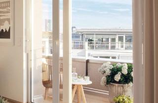 Penthouse mieten in 79100 Wiehre, 2-Zimmer-Penthouse-Wohnung mit Balkon und EBK im Herzen von Freiburg