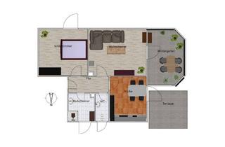 Wohnung mieten in Nordendstraße 22, 82275 Emmering, Renovierte Erdgeschosswohnung mit Garten und Wintergarten