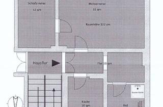 Wohnung mieten in Friedrich-Ebeert-Str., 16225 Eberswalde, Sonnige 2-Raum-Wohnung, beste Lage, frisch und hochwertig renoviert