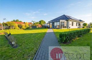 Haus kaufen in 16818 Dabergotz, Bungalow-Wohnhaus | TOP-Ausstattung, Wintergarten, Panorama-Blick, Hot Tube Pool, Erweiterungsoption