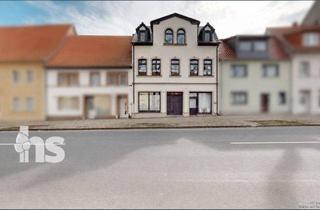 Einfamilienhaus kaufen in Breiter Weg 34, 06295 Lutherstadt Eisleben, PROVISIONSFREI: Denkmalgeschütztes Haus in Eisleben – Wohnen & Arbeiten unter einem Dach