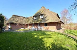 Einfamilienhaus kaufen in 27386 Hemsbünde, Hemsbünde - Exklusives Reetdachhaus mit großzügigem Grundstück und hochwertiger Ausstattung in ruhiger Lage