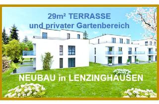 Wohnung kaufen in 33739 Bielefeld, Bielefeld - In Lenzinghausen: 29m² Terrasse zzgl. einem privaten Gartenbereich. Übergabe Juni 26.